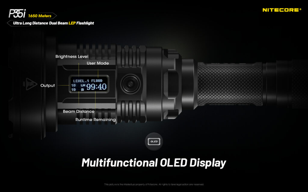 NITECORE P35i flashlight